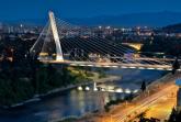Millenium bridge in Podgorica